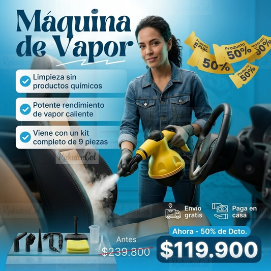Máquina Limpiadora de Vapor