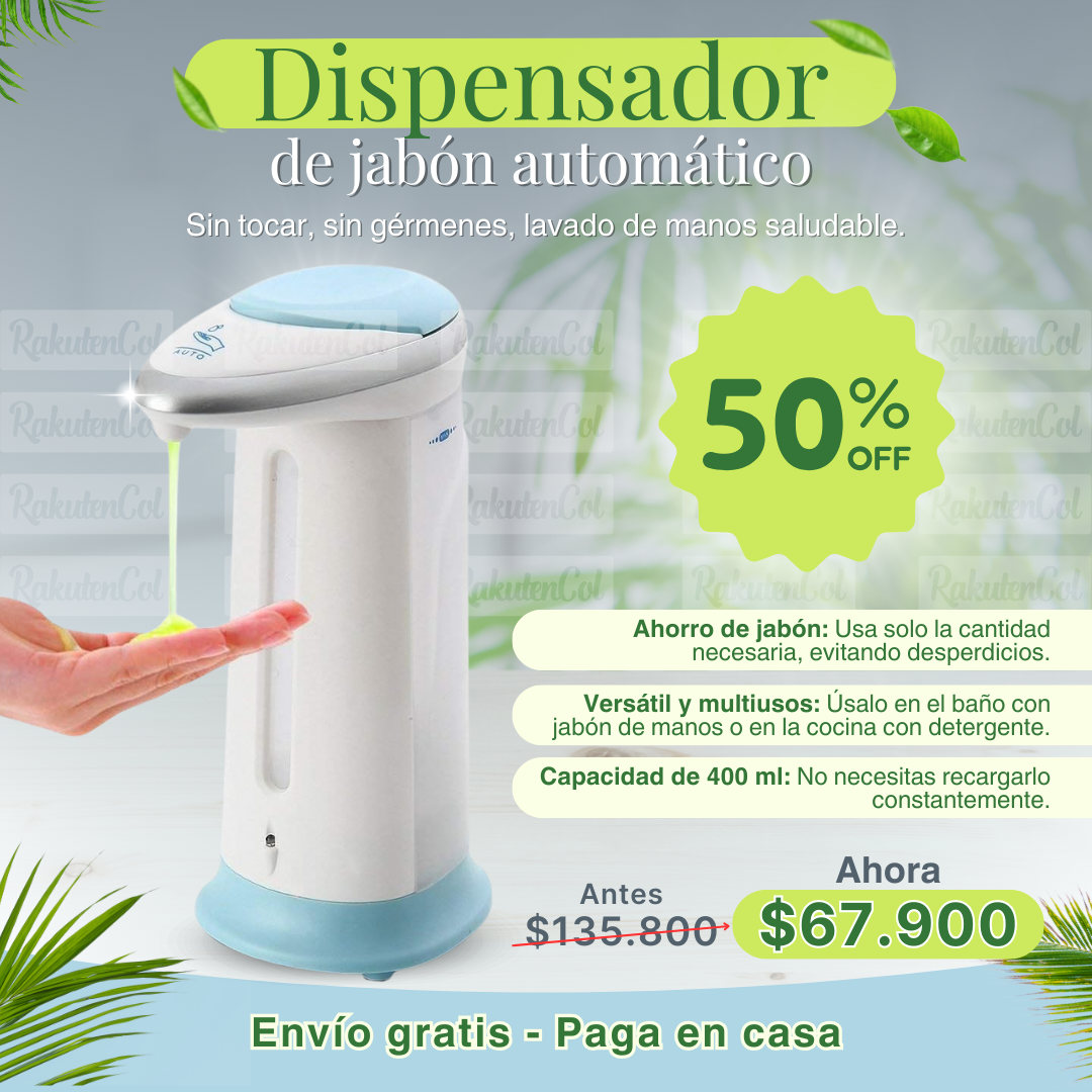 Dispensador Automatico de Jabon