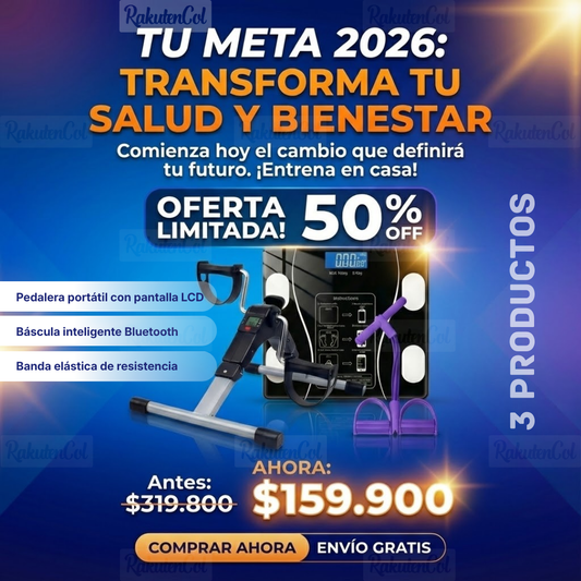 Pedalera + Báscula + Banda Elástica