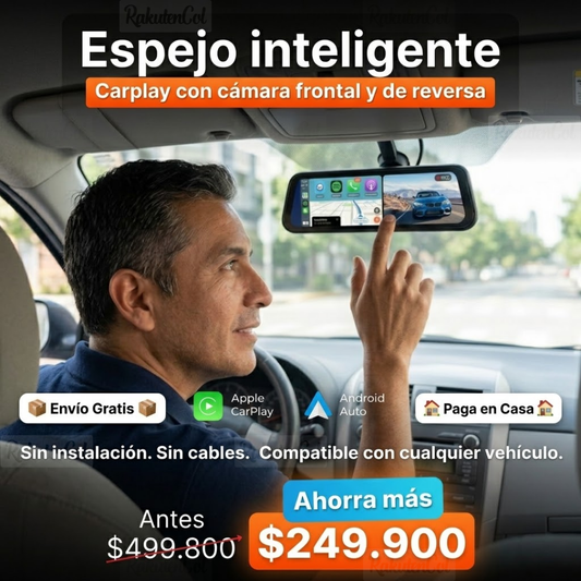 Espejo Inteligente CarPlay