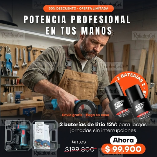 Mini Pulidora Inalámbrica