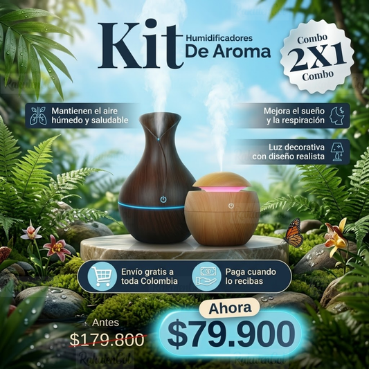 Difusor de Aromaterapia USB 2x1