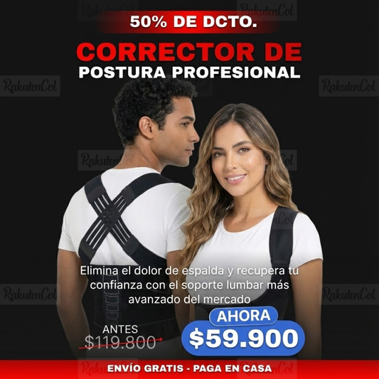 Corrector de postura profesional