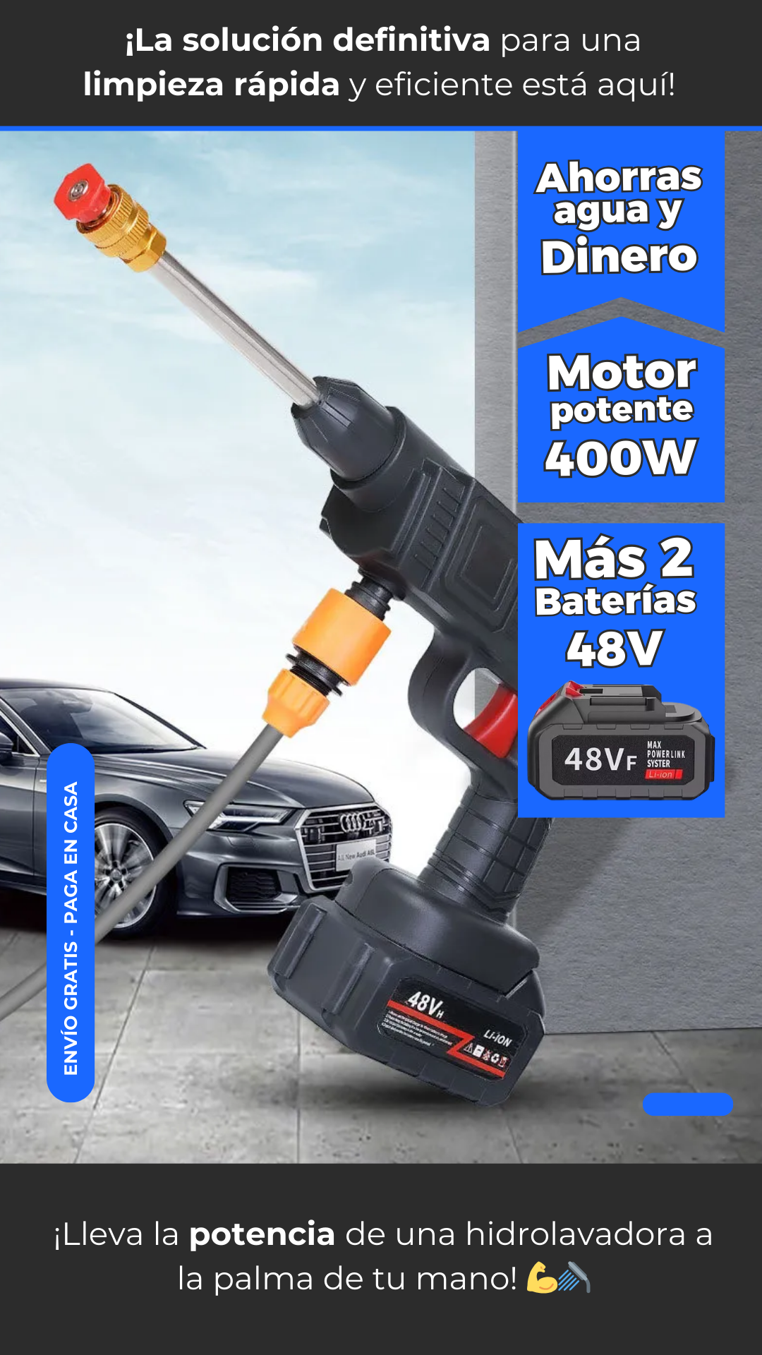 Hidro lavadora Portátil