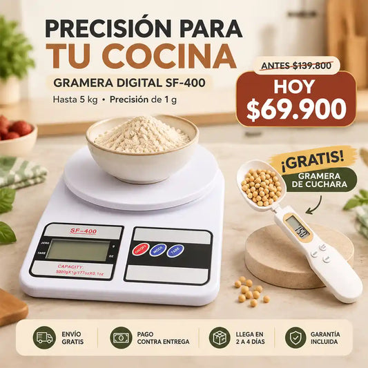 GRAMERA DE COCINA REGALO GRAMERA DE CUCHARA