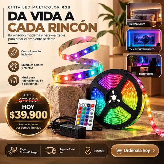 Cinta Led Multicolor