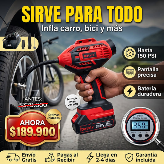 Compresor de Aire Inalámbrico