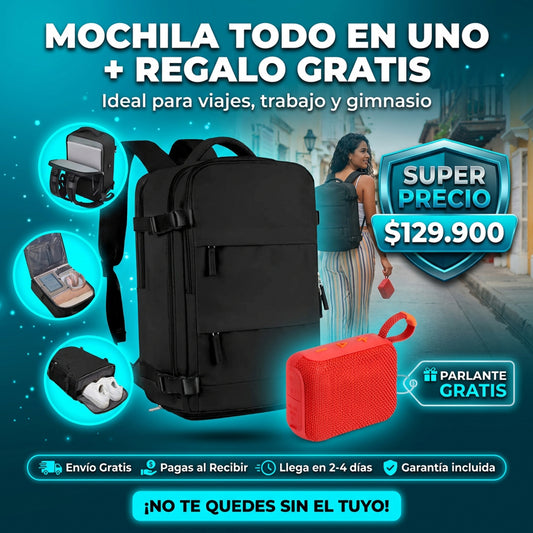 MALETA VIAJERA + PARLANTE GO4 T5P009