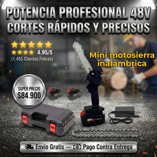 Mini Motosierra Eléctrica