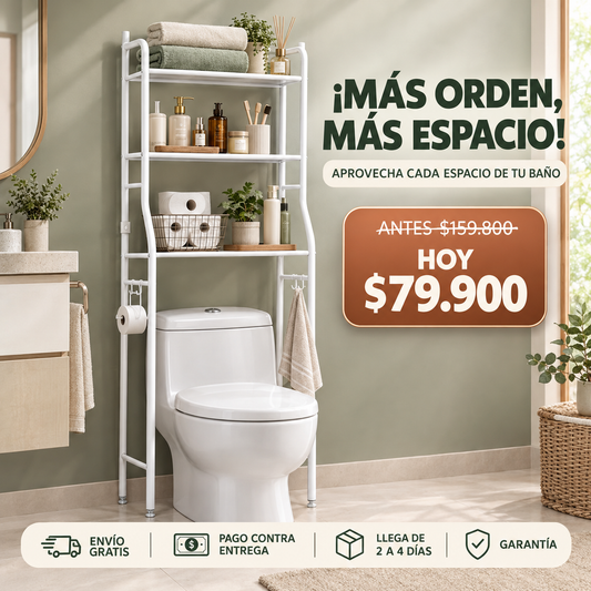 Organizador De Baño Estantería